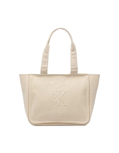 CALVIN KLEIN BOLSO LV04K3098G_BE BEIGE (COW)