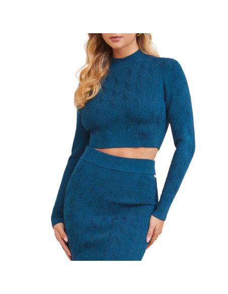 GUESS JERSEY 3BGR065036Z_AZ AZUL (W)