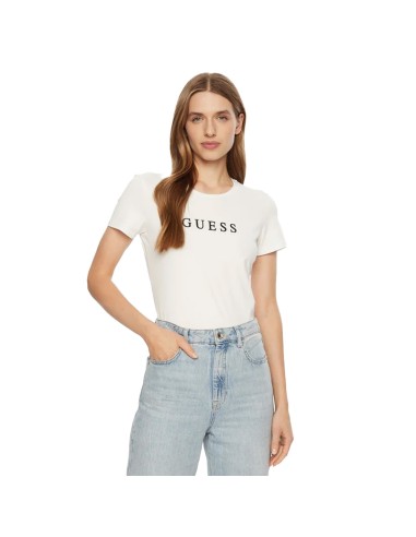 GUESS CAMISETAS O5RI01KBBU1_BL BLANCO (W)