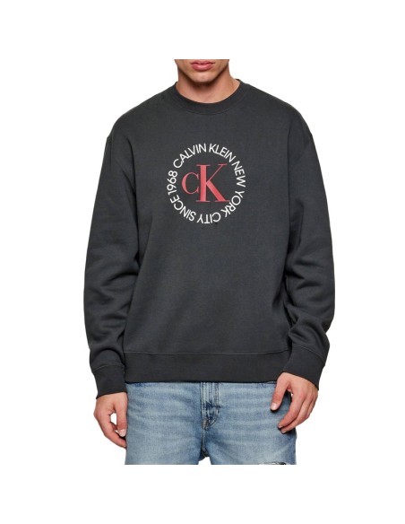 CALVIN KLEIN SUDADERA LV14RE250G_NG NEGRO (M)