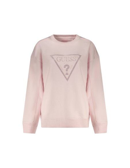 GUESS SUDADERA W6RQ16KB681_RS ROSA (W)
