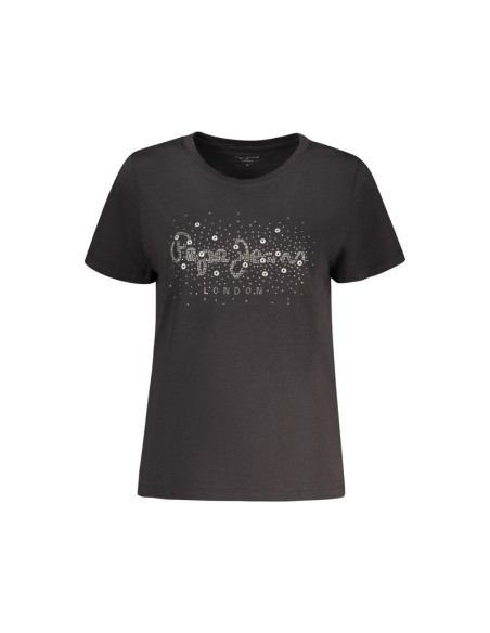 PEPE JEANS CAMISETAS PL5000078_NG NEGRO (W)
