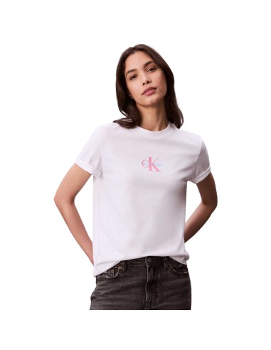 CALVIN KLEIN CAMISETAS LV047C856G_BL BLANCO (W)