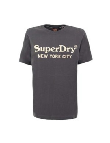 SUPERDRY CAMISETAS W1011728A_NG NEGRO (W)