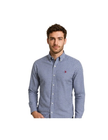 US POLO CAMISA US40104013_BL-AZ BLANCO-AZUL (M)