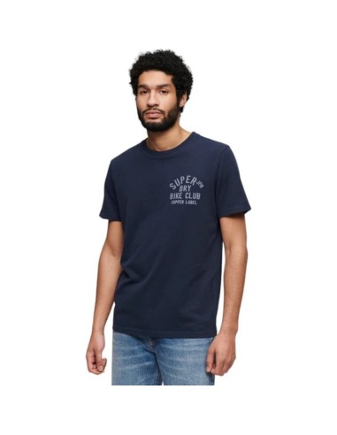 SUPERDRY M1011980A_MAR CAMISETAS (M)