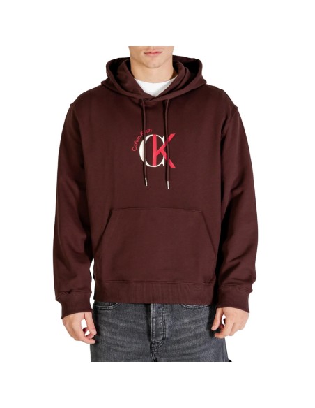 CALVIN KLEIN SUDADERA LV04RE255G_MA MARRON (M)