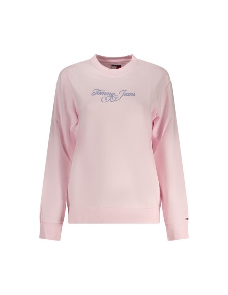 TOMMY HILFIGER SUDADERA DW0DW21922_RS ROSA (W)