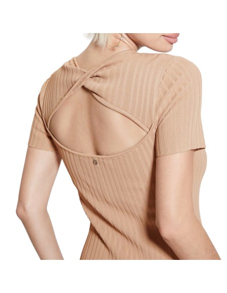 GUESS VESTIDO W3YK60Z2U00_BE BEIGE (W)