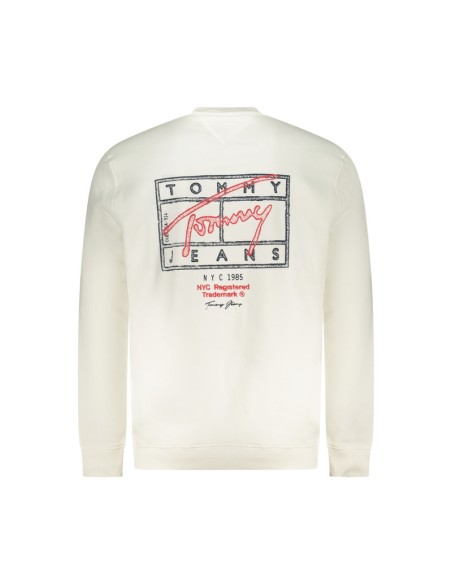 TOMMY HILFIGER SUDADERA DM0DM22366_BL BLANCO (M)