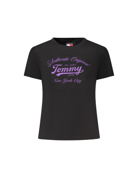 TOMMY HILFIGER CAMISETAS DW0DW21404_NG NEGRO (W)