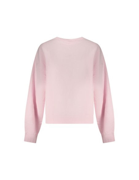 TOMMY HILFIGER SUDADERA DW0DW17325_RS ROSA (W)