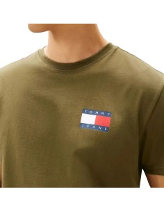 TOMMY HILFIGER CAMISETAS DM0DM20740_CAQ CAQUI (M) 2