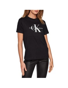 CALVIN KLEIN CAMISETAS J20J219142_NG NEGRO (W)