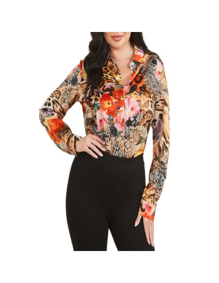 GUESS CAMISA 3BGH657099Z_EST ESTAMPADO MULTICOLOR (W)