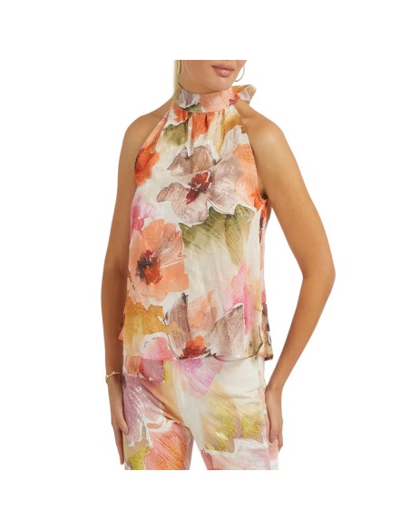 GUESS CAMISA W3YH34WFJI0_EST ESTAMPADO MULTICOLOR (W)