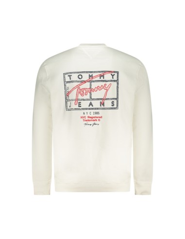 TOMMY HILFIGER SUDADERA DM0DM22366_BL BLANCO (M)