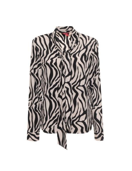 GUESS CAMISA Q3BH06WFU40_AP ANIMAL PRINT (W)