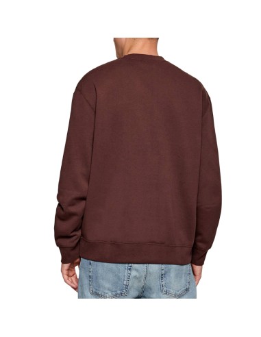 CALVIN KLEIN SUDADERA LV14RE250G_MA MARRON (M)