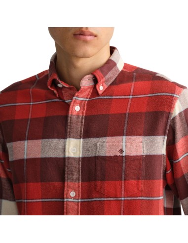 GANT CAMISA 32200792203_RO ROJO (M)