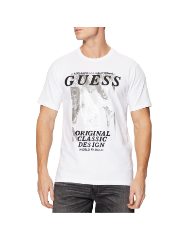 GUESS CAMISETAS M4BI47J1314_BL BLANCO (M)