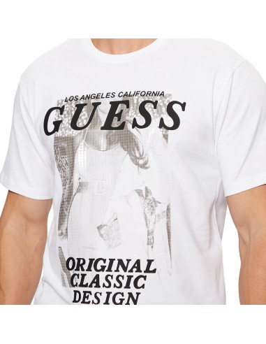GUESS CAMISETAS M4BI47J1314_BL BLANCO (M)