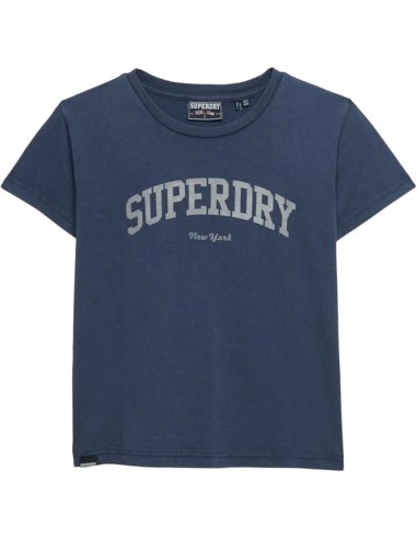 SUPERDRY CAMISETAS W1011877AJUA MARINO (W)