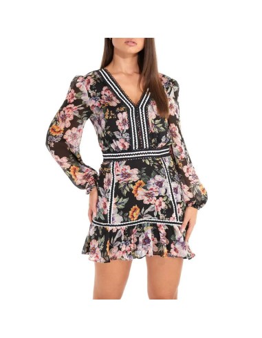 GUESS VESTIDO W3YK13WCWF2_EST ESTAMPADO MULTICOLOR (W)
