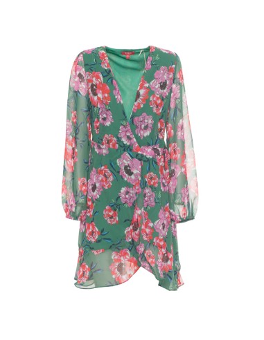 GUESS VESTIDO Q4GK28WCLH2_VE VERDE (W)
