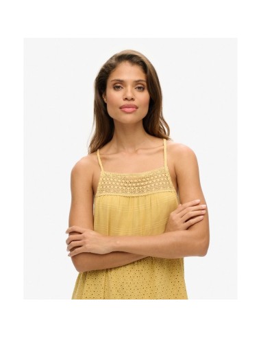 SUPERDRY VESTIDO W8011048A08K AMARILLO (W)