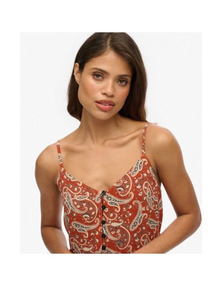 SUPERDRY VESTIDO W8012030AI9H MARRON (W)