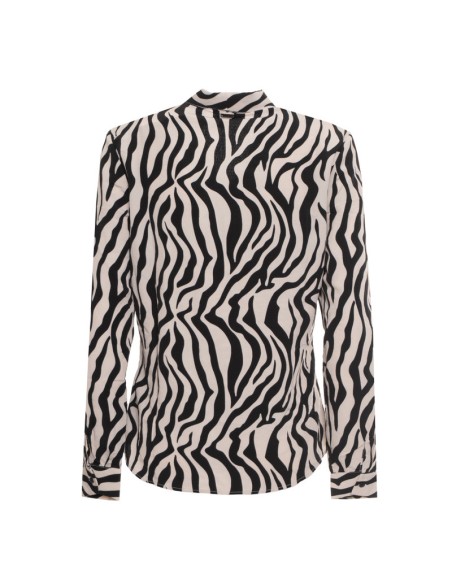 GUESS CAMISA Q3BH06WFU40_AP ANIMAL PRINT (W)