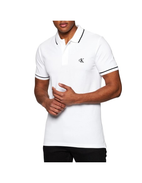 CALVIN KLEIN J30J315603_BL POLO (M)