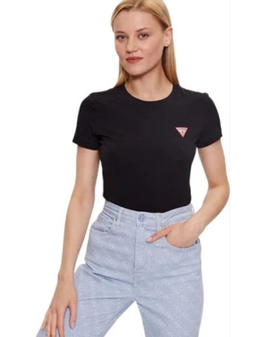 GUESS CAMISETAS W2YI44J1314_NG NEGRO (W)