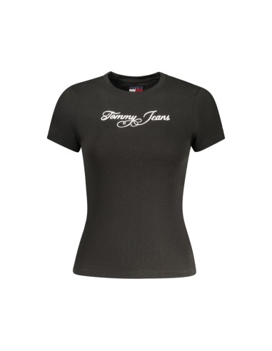 TOMMY HILFIGER CAMISETAS DW0DW21838_NG NEGRO (W)