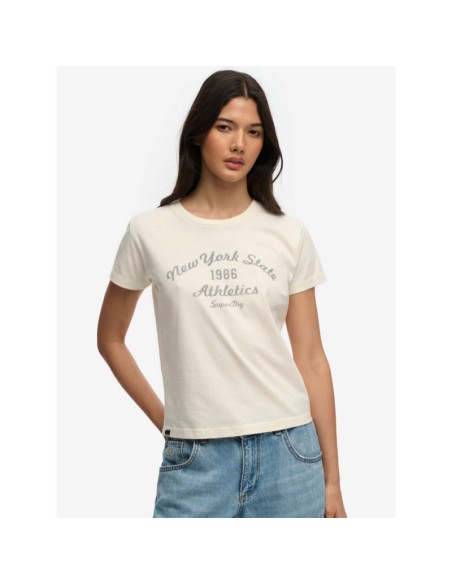 SUPERDRY CAMISETAS W1011877A8ML CRUDO (W)