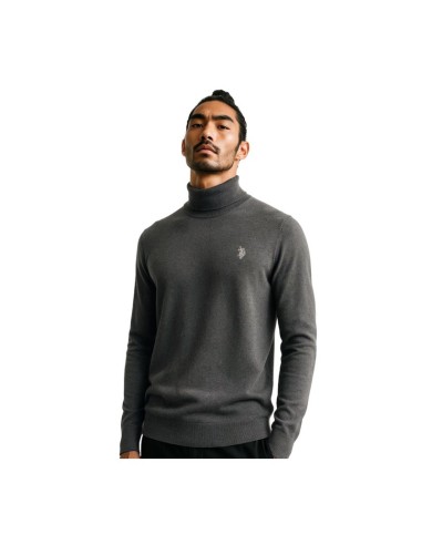 US POLO JERSEY US40173040_GR GRIS (M)