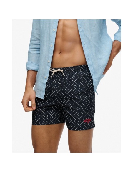 SUPERDRY BAÑADOR M3010262AKKN MARINO (M)