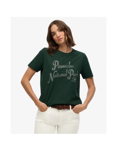 SUPERDRY CAMISETAS W1011762A27E VERDE (W)