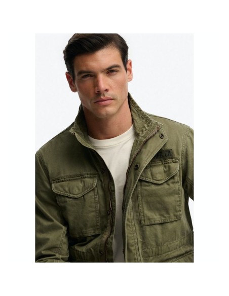 SUPERDRY CHAQUETA M5012359A8MI VERDE (M)