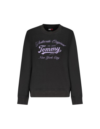 TOMMY HILFIGER SUDADERA DW0DW20942_NG NEGRO (W)