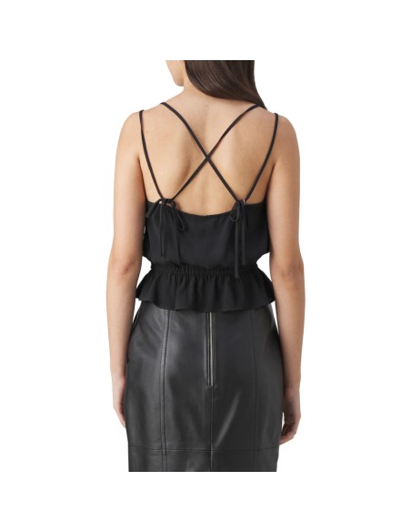 TOMMY HILFIGER TOP DW0DW17802_NG NEGRO (W)