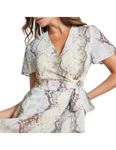 GUESS VESTIDO Q4VK20WGRO0_AP ANIMAL PRINT (W)