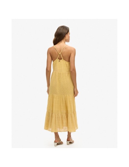 SUPERDRY VESTIDO W8011048A08K AMARILLO (W)