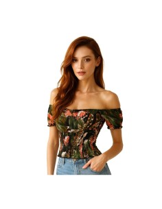 GUESS CAMISA Q3YH15WERQ1_EST ESTAMPADO MULTICOLOR (W)