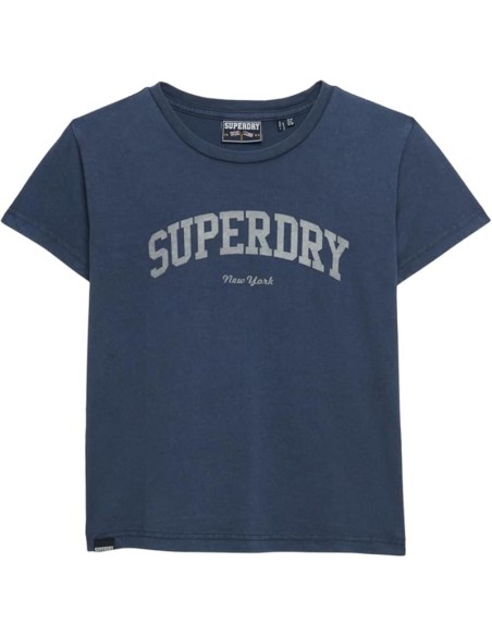 SUPERDRY CAMISETAS W1011877AJUA MARINO (W)