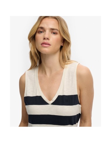 SUPERDRY TOP W6012173AL1F BLANCO (W)