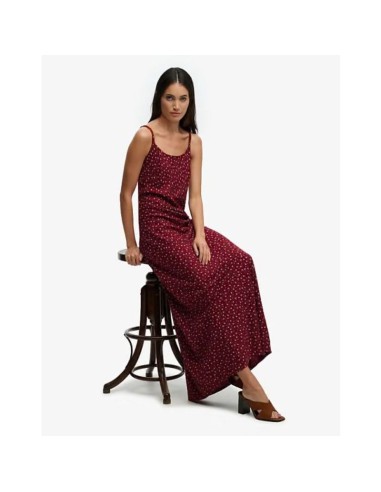 SUPERDRY VESTIDO W8012119AK7F ROJO (W)