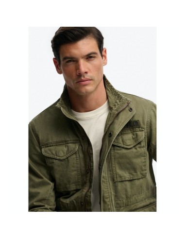 SUPERDRY CHAQUETA M5012359A8MI VERDE (M)