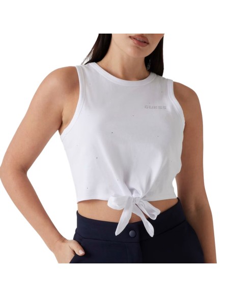 GUESS TOP V5GI01I3Z14_BL BLANCO (W)